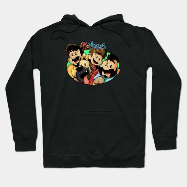 Family Hoodie by AJ & Magnus